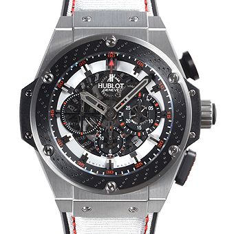 ウブロ スーパーコピー HUBLOT キングパワー 710.ZM.1123.NR.FJP11 F1TM Suzuka 鈴鹿 ブラック/ホワイト クロノグラフ 【世界限定250本】ETA7750搭載